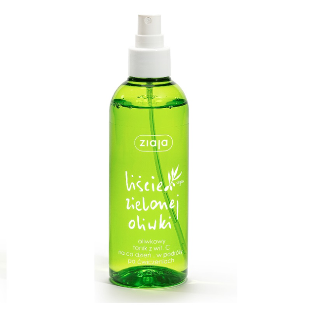 Тонік для обличчя Ziaja Листя зеленої оливи з вітаміном С 200 мл (5901887031307) - зображення 1