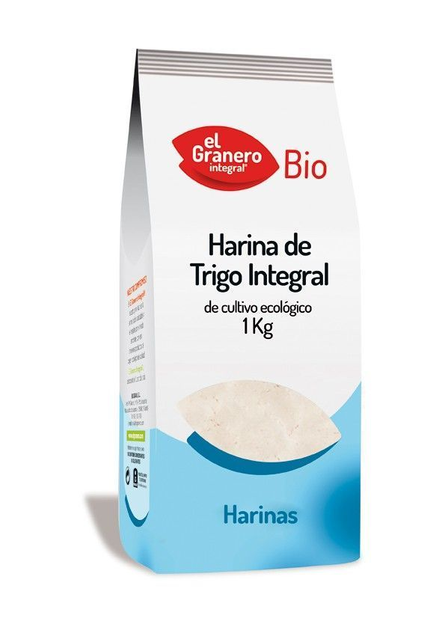 Борошно пшеничне El Granero Цільнозернове Bio 1 кг (8422584018042) - зображення 1