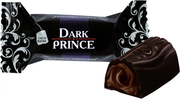 Конфеты Chocoboom Dark Prince 1.5 кг (4820216491098) - Фото 2 Конфеты Chocoboom Dark Prince 1.5 кг (4820216491098) - изображение 2
