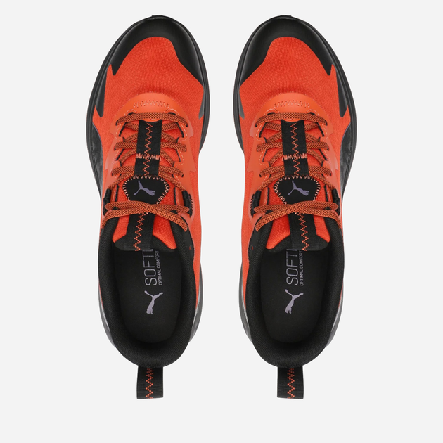 Чоловічі кросівки для бігу Puma Twitch Runner Trail Summer 37798401 44.5 (10UK) Червоний/Чорний (4065452702854) - зображення 5
