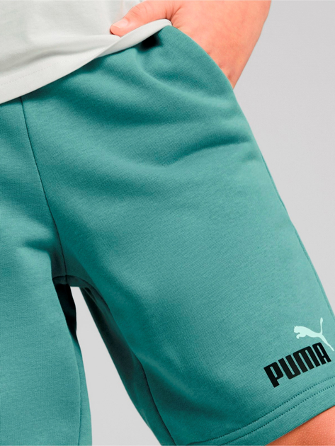 Krótkie spodenki młodzieżowe chłopięce sportowe Puma ESS+ 2 Col 58698984 170-176 cm Niebieskie (4065453337581) - obraz 4