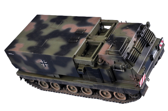 Модель из фанеры Trumpeter M270/A1 Multiple Launch Rocket System 1:35 (9580208010465) - изображение 4