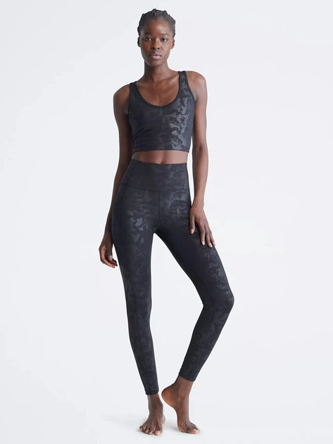 Спортивный топ для фитнеса женский Calvin Klein 858339156 L Черный (1159793889) - изображение 3