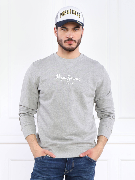 Світшот чоловічий Pepe Jeans London 988503257 XL Сірий від Rozetka на платформі USKIDKA Акція на Світшот чоловічий Pepe Jeans London 988503257 XL Сірий від Rozetka