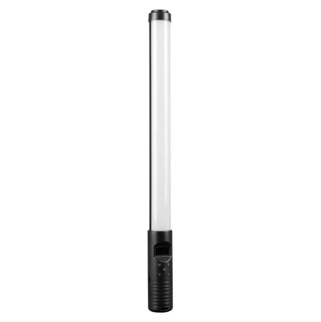 Лампа с аккумулятором UKC RGB LED Stick 50см (2600 mAh, палка жезл труба, Type-С USB, Пульт ДУ, блогинг, интервью, с экраном, сумка) - Черная - изображение 4