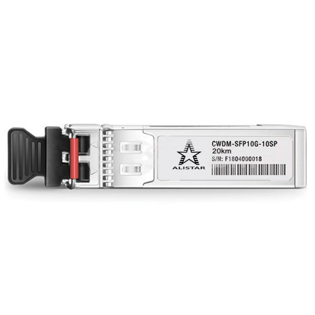 Модуль SFP Alistar Модуль SFP+ 10G-LR 2SM CWDM LC 20KM TX1590nm DDM (SFP-10G-LR-C-59) - изображение 2