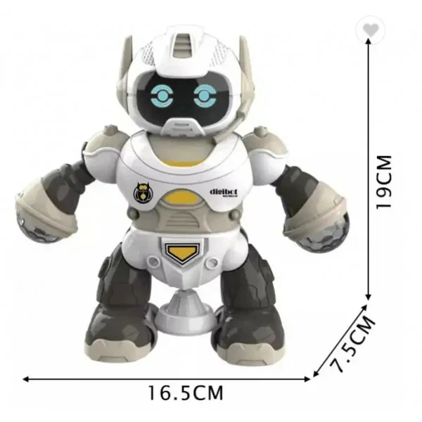 Танцующий робот музыкальная игрушка со световыми эфектами Rotating Robot - изображение 5