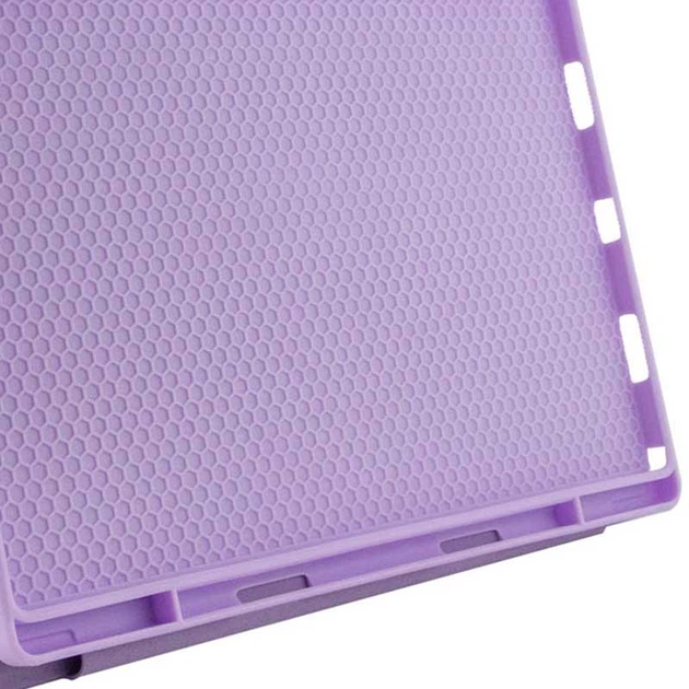 Протиударний Чохол-книжка Book Cover для Samsung Galaxy Tab S7 (T875) / S8 (X700/X706) Бузковий / Dasheen - Фото 4 Протиударний Чохол-книжка Book Cover для Samsung Galaxy Tab S7 (T875) / S8 (X700/X706) Бузковий / Dasheen - зображення 4