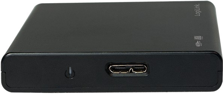 Kieszeń zewnętrzna Logilink UA0275 do HDD 2.5" SATA USB 3.0 Black (4052792041231) - obraz 2