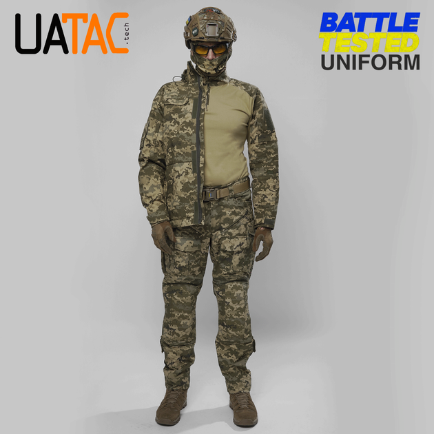 Комплект військової форми (Штані+убакс+куртка) UATAC Gen 5.3 Pixel mm14 XL - зображення 1