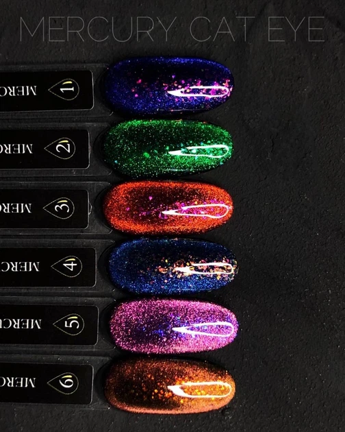 Гель лак Crooz Mercury Cat Eye № 05, 8 ml - Фото 3 Гель лак Crooz Mercury Cat Eye № 05, 8 ml - изображение 3