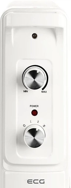 Масляний Радіатор ECG OR-2090 Білий - изображение 3