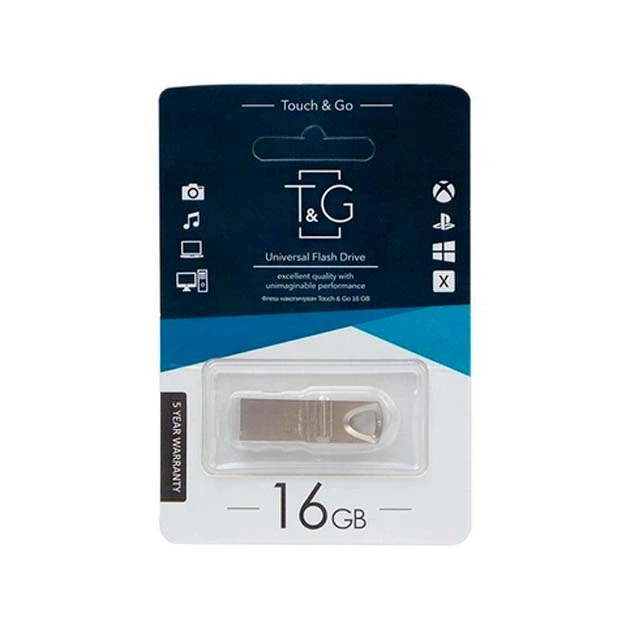 Флеш пам'ять TG 16GB USB2.0 універсальний T&G Metal 117 накопичувач/флешка Сталевий - Фото 2 Флеш пам'ять TG 16GB USB2.0 універсальний T&G Metal 117 накопичувач/флешка Сталевий - изображение 2