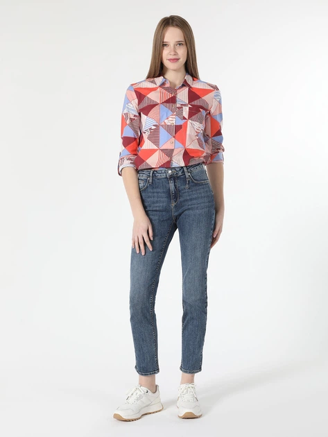 Джинси Skinny жіночі Colin's 703 Carla CL1061411 25-30 Сині (8683197556448) - зображення 2