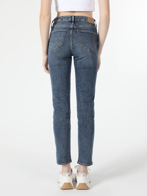 Джинси Skinny жіночі Colin's 703 Carla CL1061411 25-30 Сині (8683197556448) - зображення 3