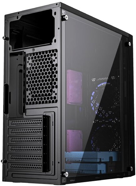 Корпус Gembird Fornax M100B Black (CCC-FC-M100B) - зображення 4