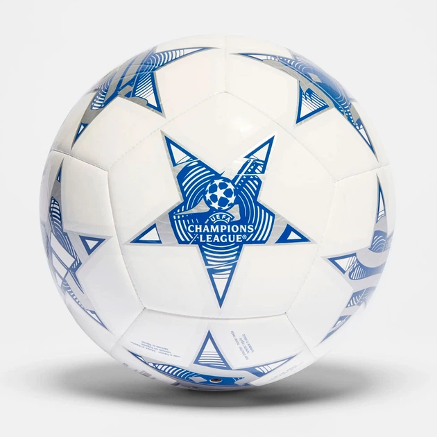 Футбольний м'яч Adidas Champions League Finale 2023 Club Розмір-5 IA0945 - Фото 1 Футбольний м'яч Adidas Champions League Finale 2023 Club Розмір-5 IA0945 - зображення 1