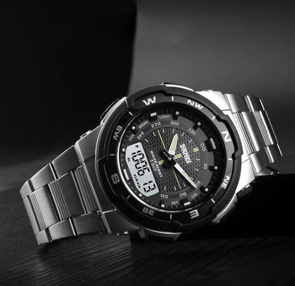 Часы наручные Skmei 1370SL Silver - Фото 3 Часы наручные Skmei 1370SL Silver - изображение 3