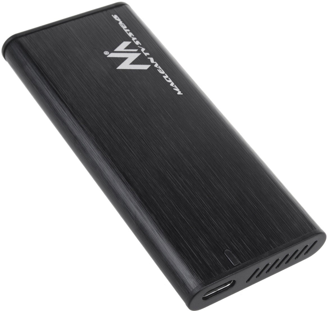 Зовнішня кишеня Maclean MCE443 для M.2 SSD USB 3.1 Black (5902211128816) - зображення 2