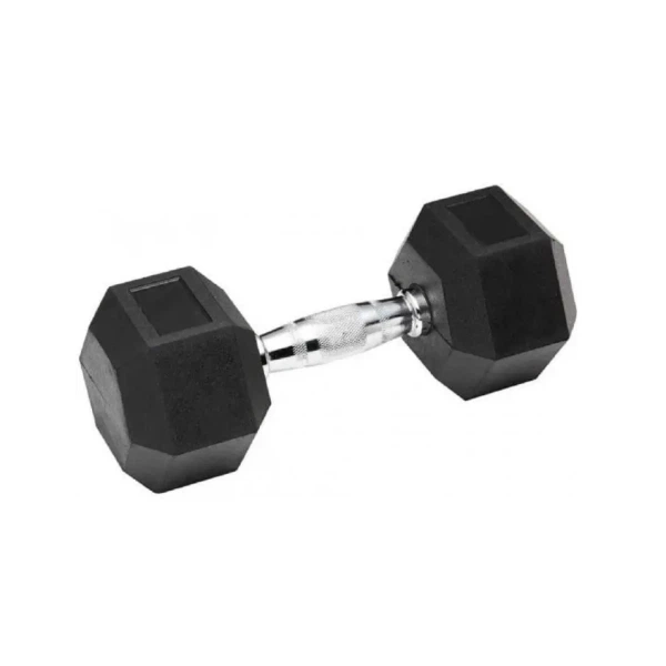 Гексагональна гантель Fitnessport FF 51D2C-46 кг - зображення 2