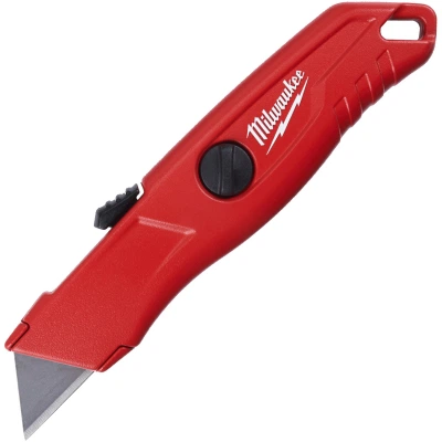 Нож монтажный Milwaukee выдвижной строительный, HEAVY DUTY, (5 лезвий) (4932471360) - Фото 1 Нож монтажный Milwaukee выдвижной строительный, HEAVY DUTY, (5 лезвий) (4932471360) - изображение 1