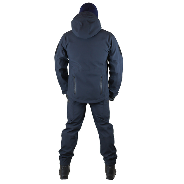 Куртка тактична чловіча GPK Tactical Soft shell 54р Синя - изображение 2