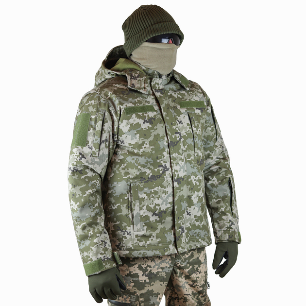Куртка демісезонна тактична Caprice Soft shell 60р Піксель - зображення 2