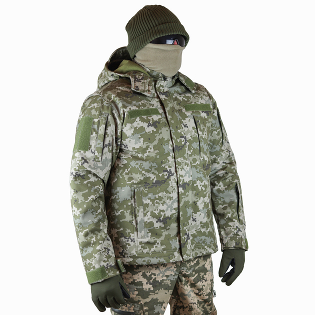 Куртка демісезонна тактична Caprice Soft shell 58р Піксель - изображение 2