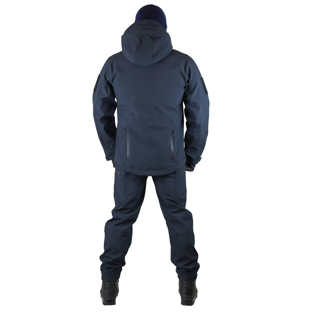 Куртка тактична чловіча GPK Tactical Soft shell 44р Синя - изображение 2