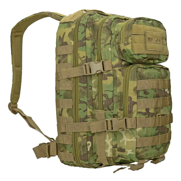 Рюкзак тактичний 20л Мультікам Mil-Tec us assault pack sm w/l-arid (14002056-20) - зображення 2