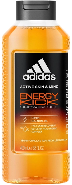 Żel pod prysznic Adidas Pro line Energy Kick 400 ml (3616303444433) - obraz 1