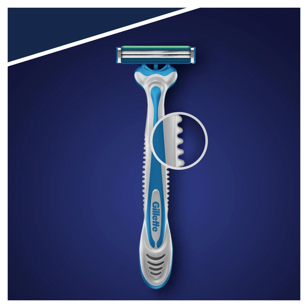Одноразовые станки для бритья (Бритвы) мужские Gillette Blue 2 Max 4 шт (8700216169097) - Фото 6 Одноразовые станки для бритья (Бритвы) мужские Gillette Blue 2 Max 4 шт (8700216169097) - изображение 6