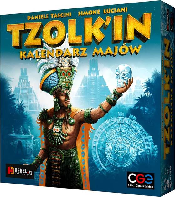 Настільна гра Rebel Tzolkin: Календар Майя (5901549927153) - зображення 1