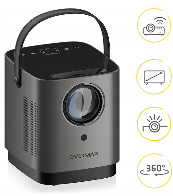 Projektor OVERMAX Multipic 3.6 HD (OV-MULTIPIC 3.6) - obraz 3