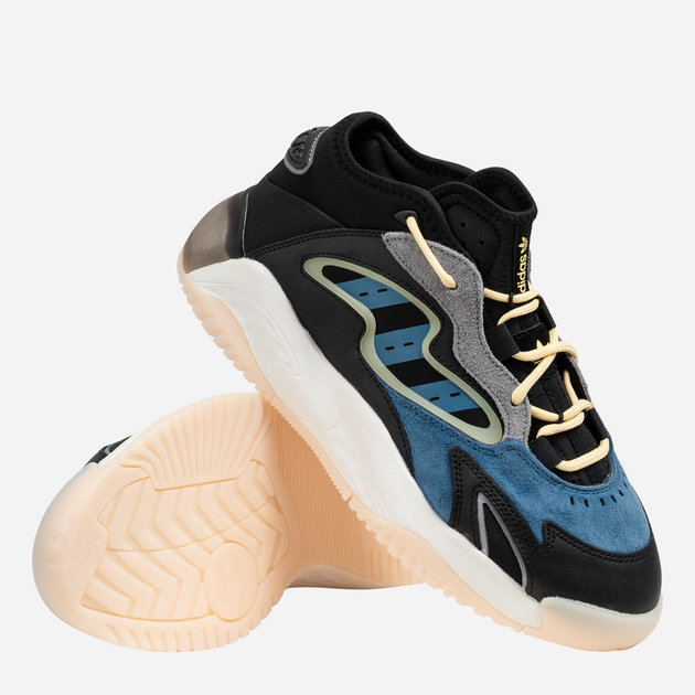 Чоловічі кросівки adidas Originals Streetball II Herren Sneaker GX9689 44.5 (10UK) 28.5 см Чорні (4065427124469) - зображення 5