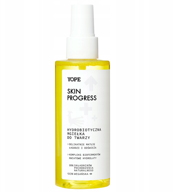 Mgiełka do twarzy Yope Skin Progress hydrobiotyczna 150 ml (5903760206284) - obraz 1