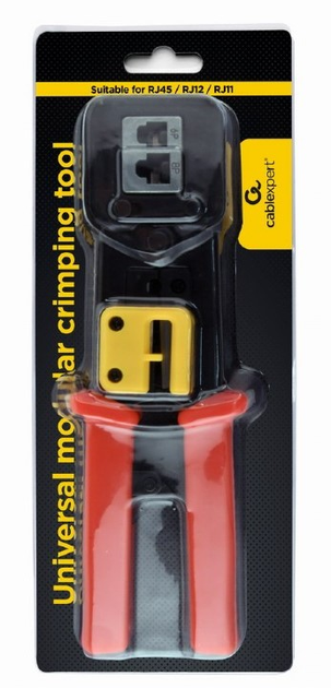 Інструмент Cablexpert для обрізки й обтискання RJ45/RJ12/RJ11/8P8C/6P6C/6P4C (T-WC-05) - зображення 4