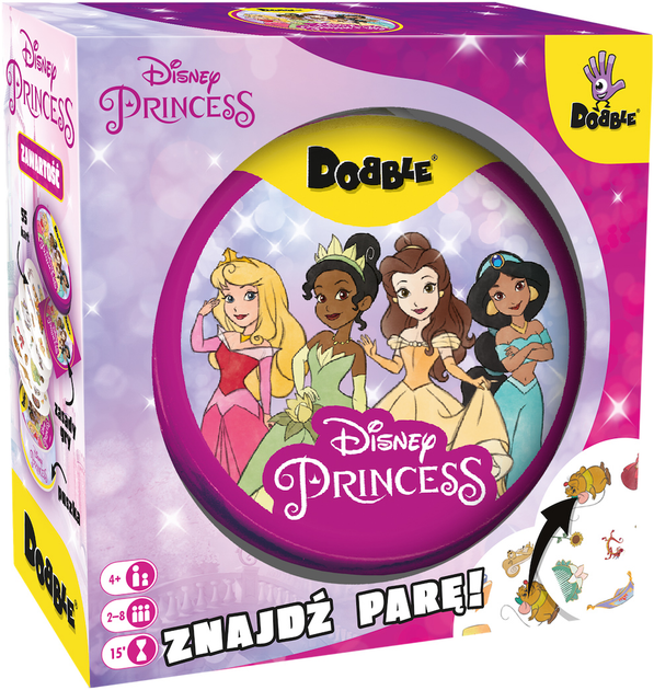 Настільна гра Rebel Dobble Disney Princess (3558380106210) - зображення 1