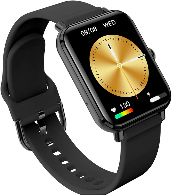 Smartwatch Garett GRC Classic Black (5904238484791) - obraz 3