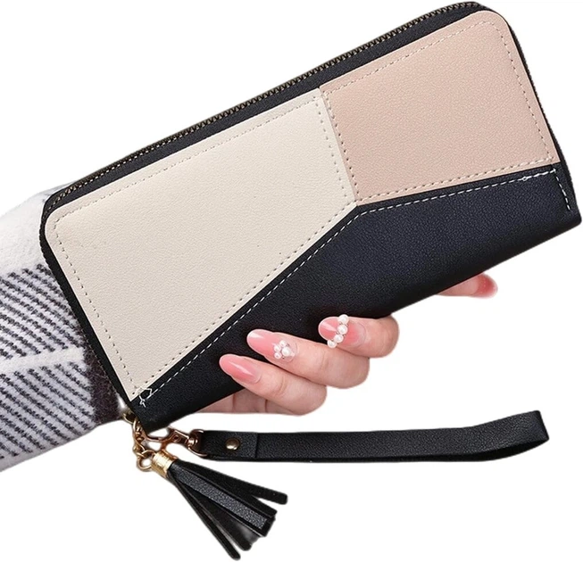 Женский клатч кошелек Primolux Lady Wallet портмоне - Black Primolux WALLET-LADY-B белый|коричневый|черный - изображение 6