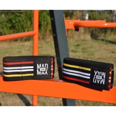 Бінт для спорту MadMax на коліна Knee Wraps Black (MFA-292-U) - Фото 4 Бінт для спорту MadMax на коліна Knee Wraps Black (MFA-292-U) - зображення 4