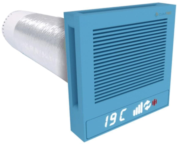 Рекуператор CLIMTEC Quattro 150 Standard для стены толщиной 500 мм ...