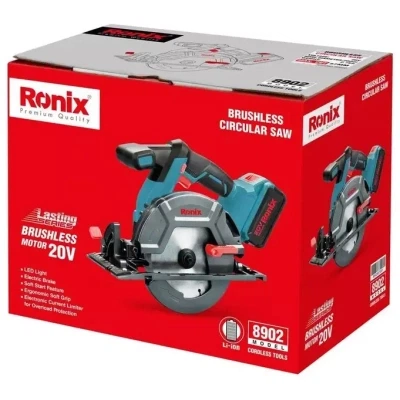 Дискова пила Ronix циркулярна акумуляторна 20В (без АКБ та ЗП) (8902) - зображення 6