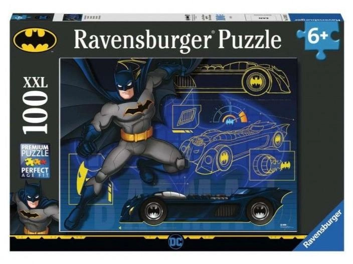 Puzzle Ravensburger Batman 100 elementów (4005556132621) - obraz 1