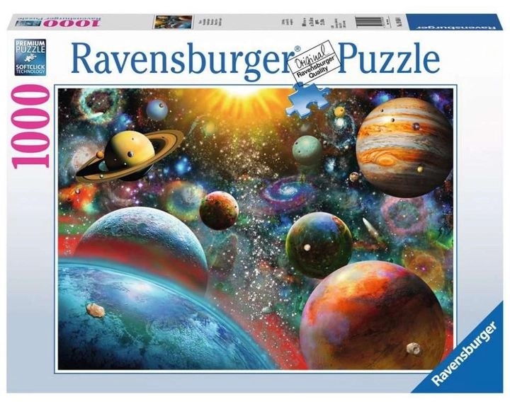 Puzzle Ravensburger Planety 1000 elementów (4005556198580) - obraz 1