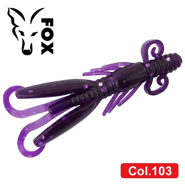 Силиконовая нимфа для микроджига Fox 5см Cricket #103 (electric purple) (съедобная, 1шт) - Фото 1 Силиконовая нимфа для микроджига Fox 5см Cricket #103 (electric purple) (съедобная, 1шт) - изображение 1