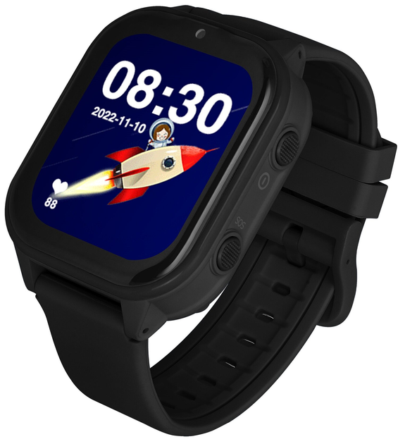 Smartwatch dla dzieci Garett Kids Sun Ultra 4G Black (5904238484920) - obraz 1