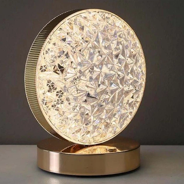 Настільна лампа з кристалами та діамантами Creatice Table Lamp 19 4 Вт - зображення 4