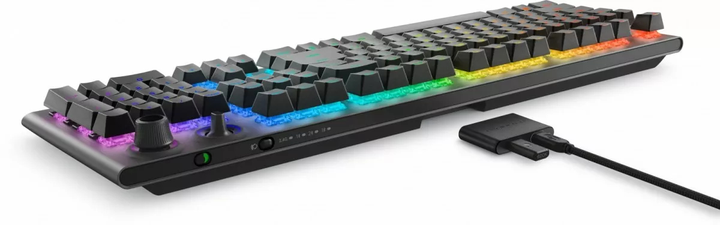 Клавіатура бездротова Dell Alienware AW920K- US CHERRY MX Red Темний бік (545-BBFL) - зображення 7
