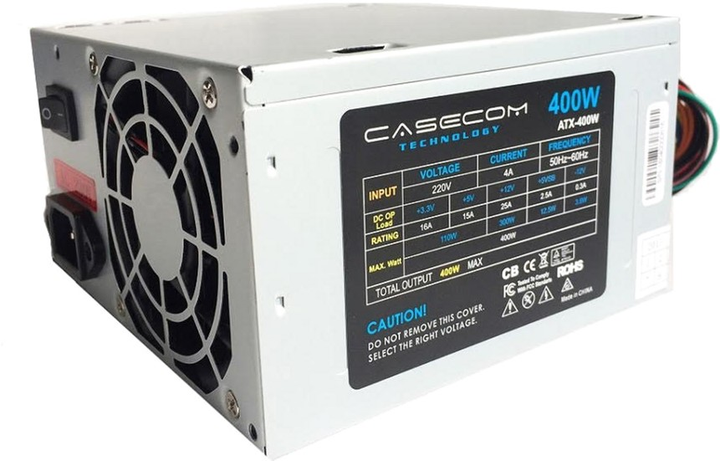 Блок питания Casecom 400W (CM 400 ATX) - изображение 1